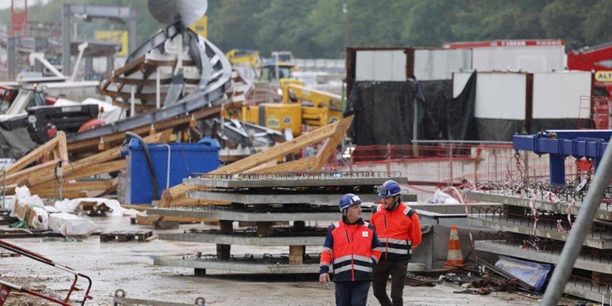 Chantier du GPE : Eiffage condamnée pour homicide involontaire. © Ludovic Marin / AFP